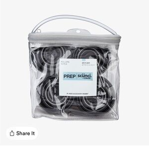 Scunci Black Hair Rollers Set